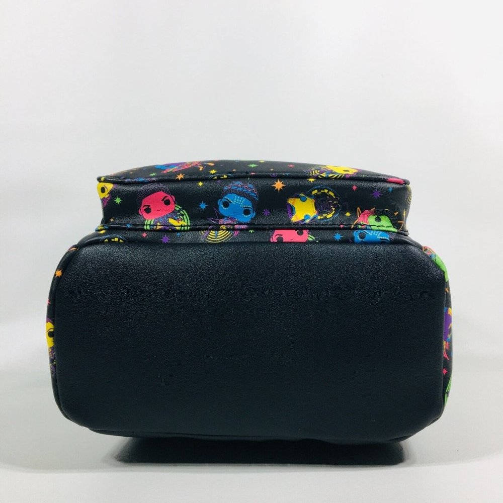 Funko Marvel Infinity Saga Woman Black Light Neon Print 11.5" Mini Backpack - Picture 9 of 14